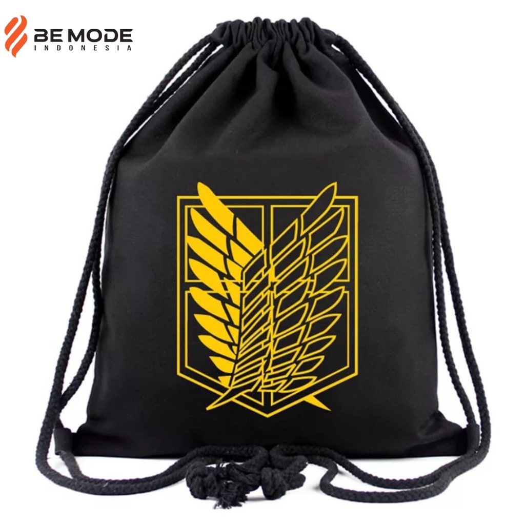 Tas Serut Pria Wanita Tas Sekolah Ransel Tas Olahraga Futsal Tas Buku Backpack Bagpack