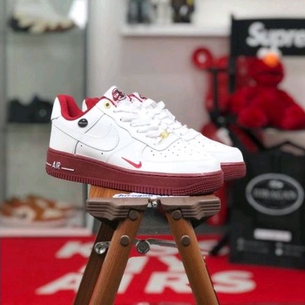 Nike Air Force 1 '07 SE &quot;40th Anniversary&quot; Sail/Team Red