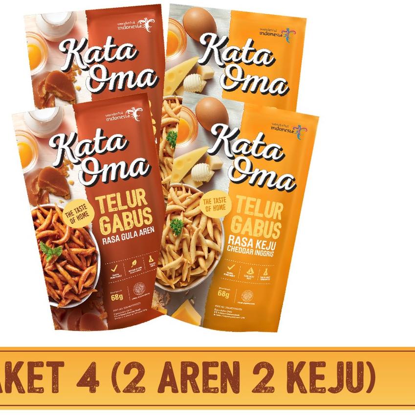 

Limited |BMH|Kata Oma Telur Gabus Paket Isi 4