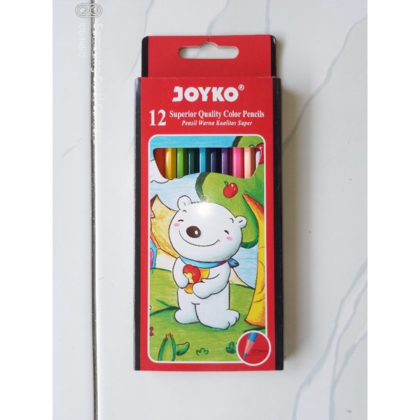 

pensil warna joyko panjang isi 12
