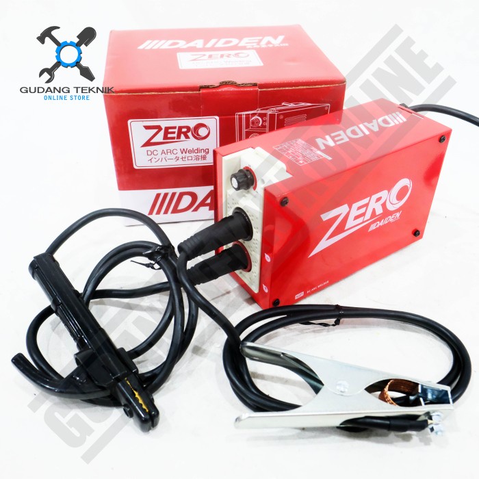 Mesin Las Inverter DC ZERO MMA 100A DAIDEN / Welding Machine Mesin Trafo Las Listrik MMA 100A DAIDEN ZERO