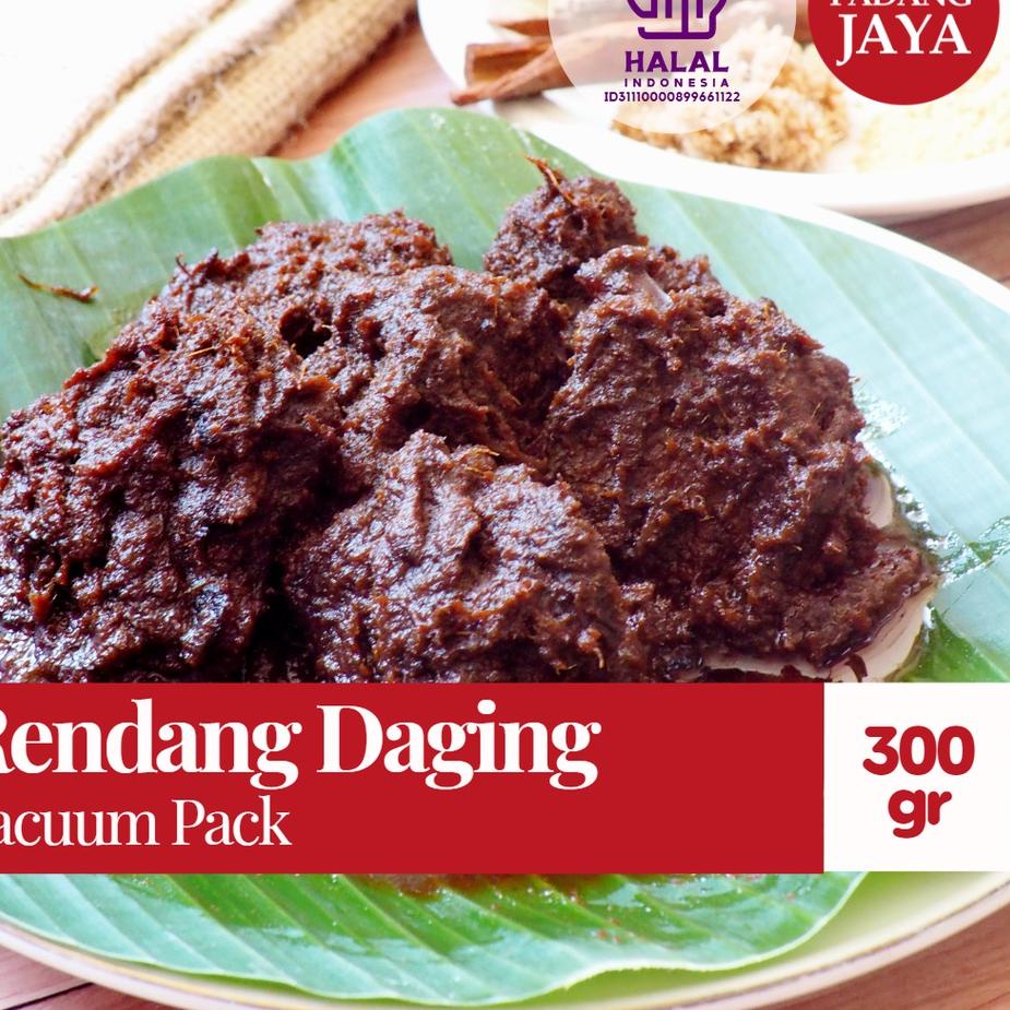

➪ Rendang Daging Sapi Padang Jaya 300 gr ◄