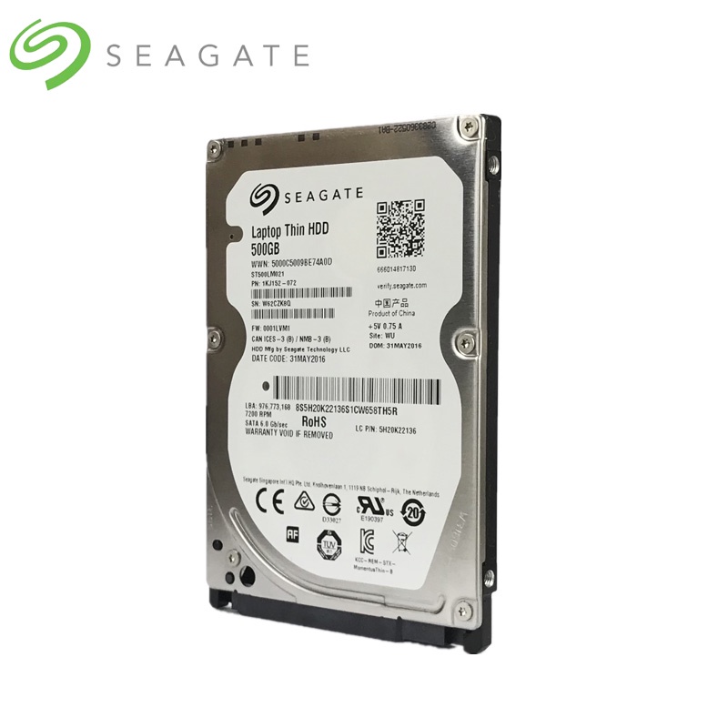 Harddisk Seagate 500GB SATA III 2.5&quot; Internal Notebook - Garansi 1 Tahun HDD