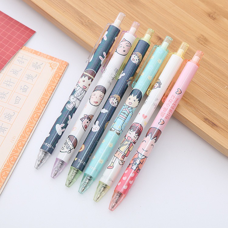 6pcs Pena Pulpen Pen Set Cetek Cetekan OSM-ST0290