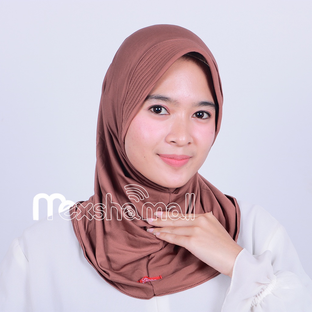 Jilbab Sport Nadira Jersey Daily Hijab Sporty Premium I Kerudung Olahraga By Shamira