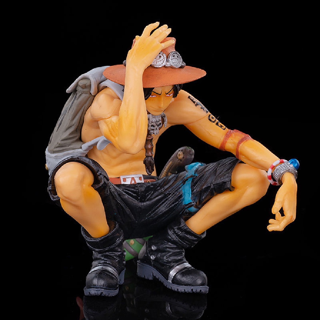 Xo 1Pc Anime One Piece Ace Devil Kemampuan Buah Fighg Action Figure PVC Model Mainan OL