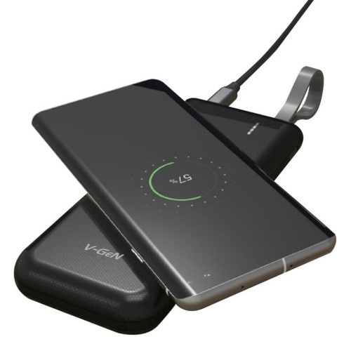 Vgen Powerbank 10000mAh Wireless Fast Charging QC3.0 3in1 PB-V10K15
