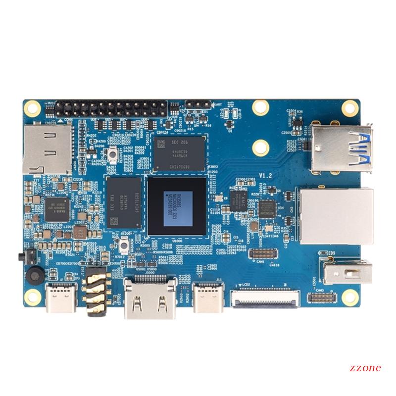 Zzz Orange Pi5 4GB+5V4A Type-C Power Supply, RK3588S Modul PCIE WiFi Eksternal+BT