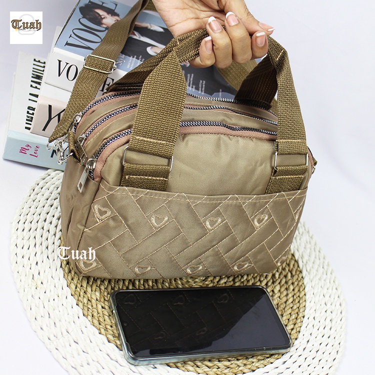 TUAH SLIMBAGS / HARGA GROSIR / Tas Selempang 3 Res 2 in 1 Series High quality IW -40/ Tas Selempang Wanita / Tas Jinjing Wanita / Tas Wanita Terbaru Kekinian &amp; Terlaris