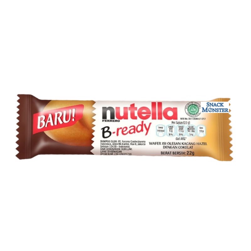 

Nutella B-Ready - Netto 22 gr