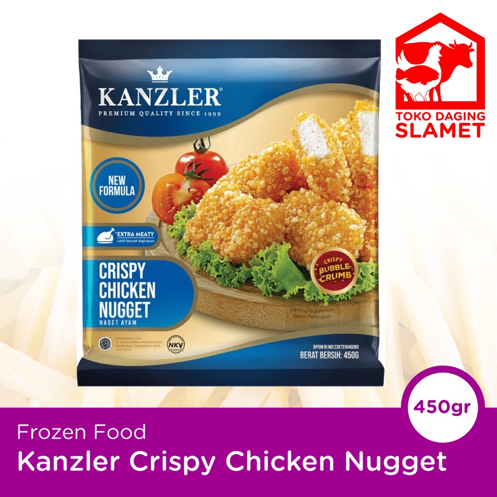 

Chicken Nugget Crispy Kanzler 450gr