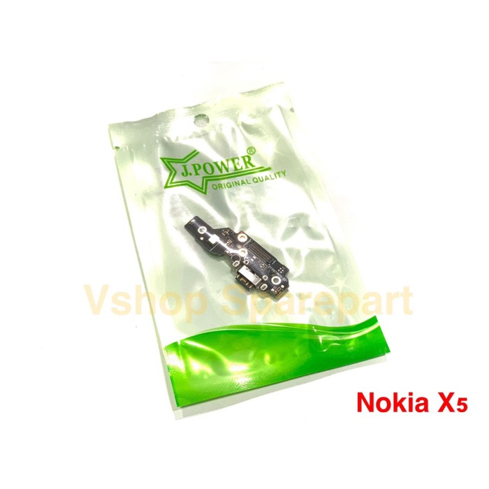 Flexibel Flexible Konektor Charger Con Cas Nokia 5.1 Plus - X5 Ta1105 #Original