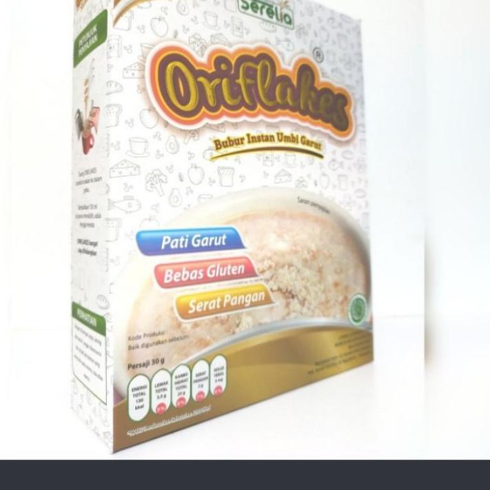 

☏ ORIFLAKES PLAIN/SEREAL UMBI GARUT SOLUSI ASAM LAMBUNG,MAAG,/ORIFLAKES 350GRAM ✮