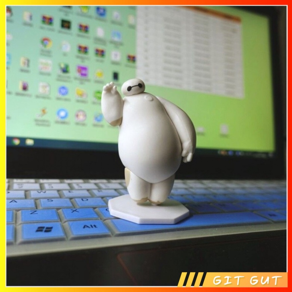 Action Figure Pajangan Mainan 2 Pcs Baymax Big Hero 6