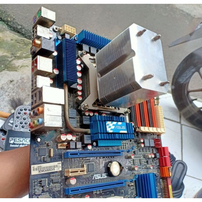 motherboard asus p6t lga 1366 n xeon 5660 6c 12t