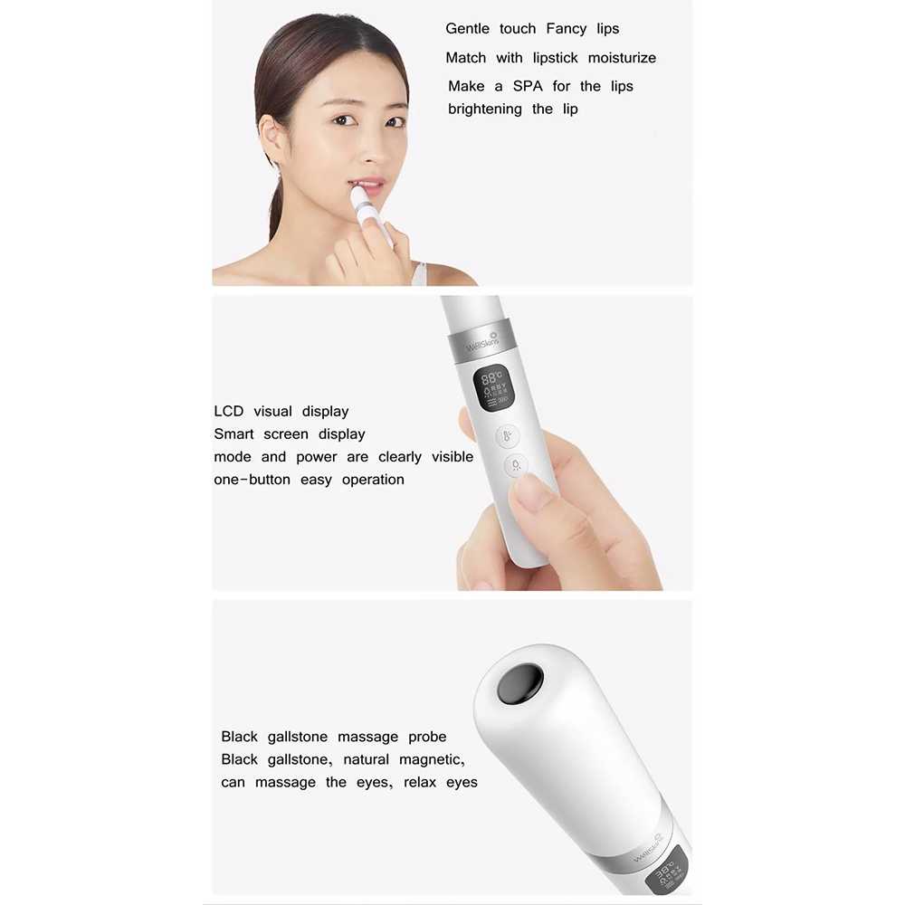 WellSkins Alat Pijat Mata Electric Pen Eye Massager - WX-MY300