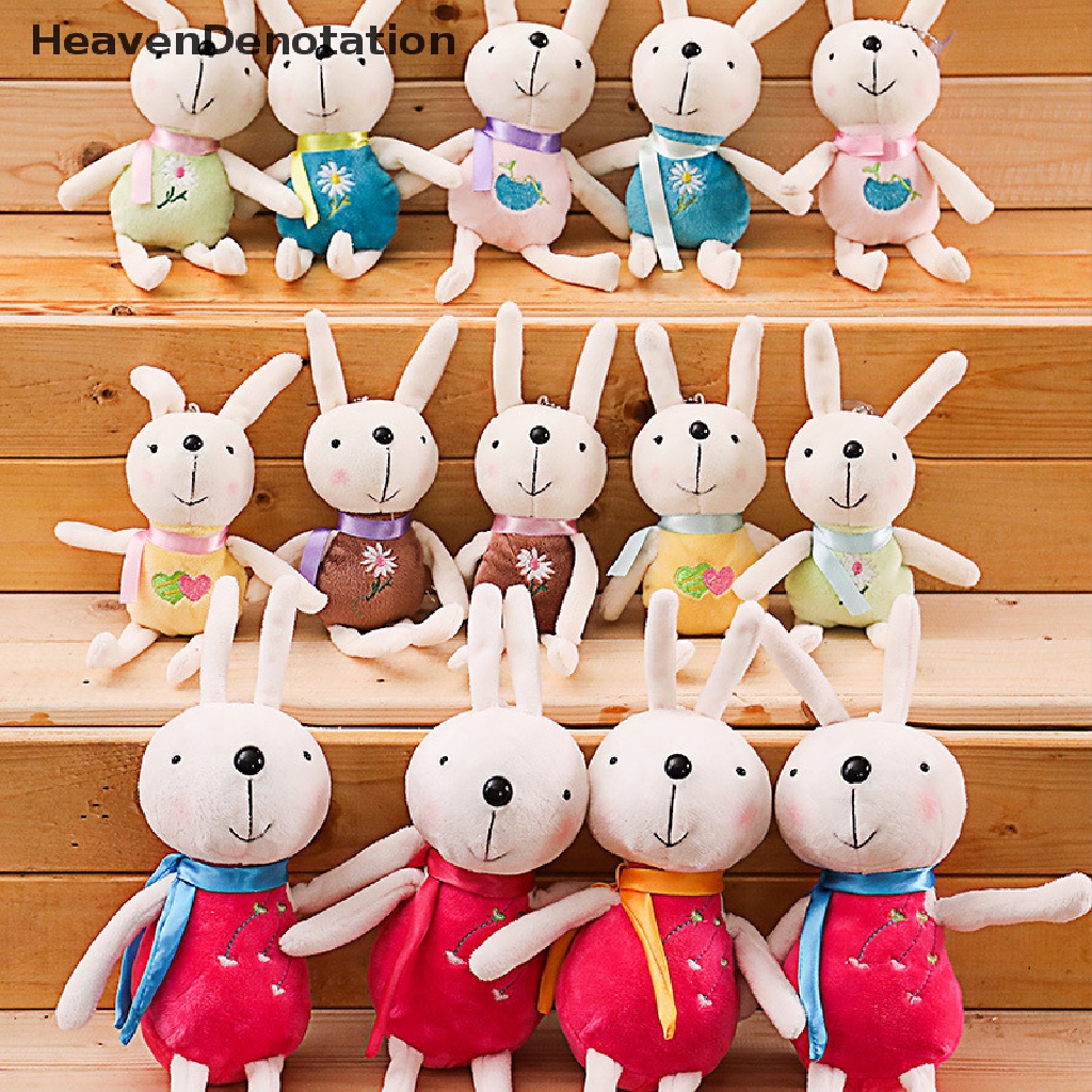 [HeavenDenotation] 1pc Lucu Kelinci Lembut Boneka Plush Animal Bunny Mainan Untuk Bayi Perempuan Anak Hadiah Boneka HDV