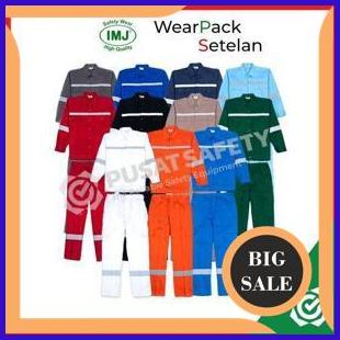 perkakas Setelan Baju Celana Kerja Wearpack Safety IMJ Uk. 4XL 1F3BZ3