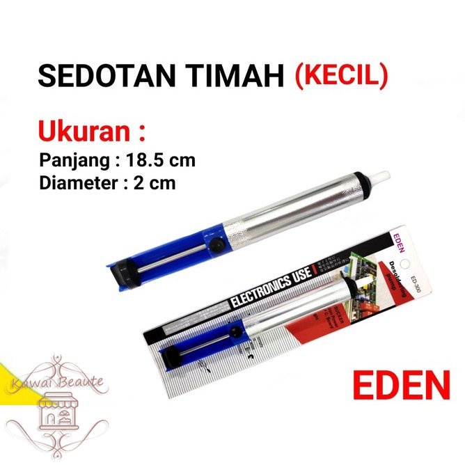 Sedotan Timah Eden ED-300 Alat Penyedot Timah Solder Ds20D1