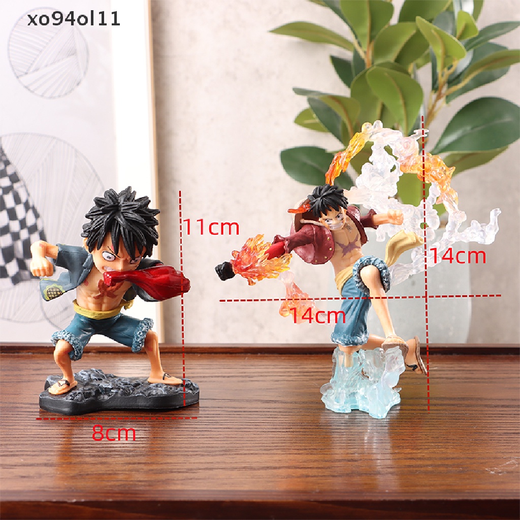 Xo One Piece Anime Action Figure Monkey.D.luffy Original Hand Made Mainan Peripherals OL