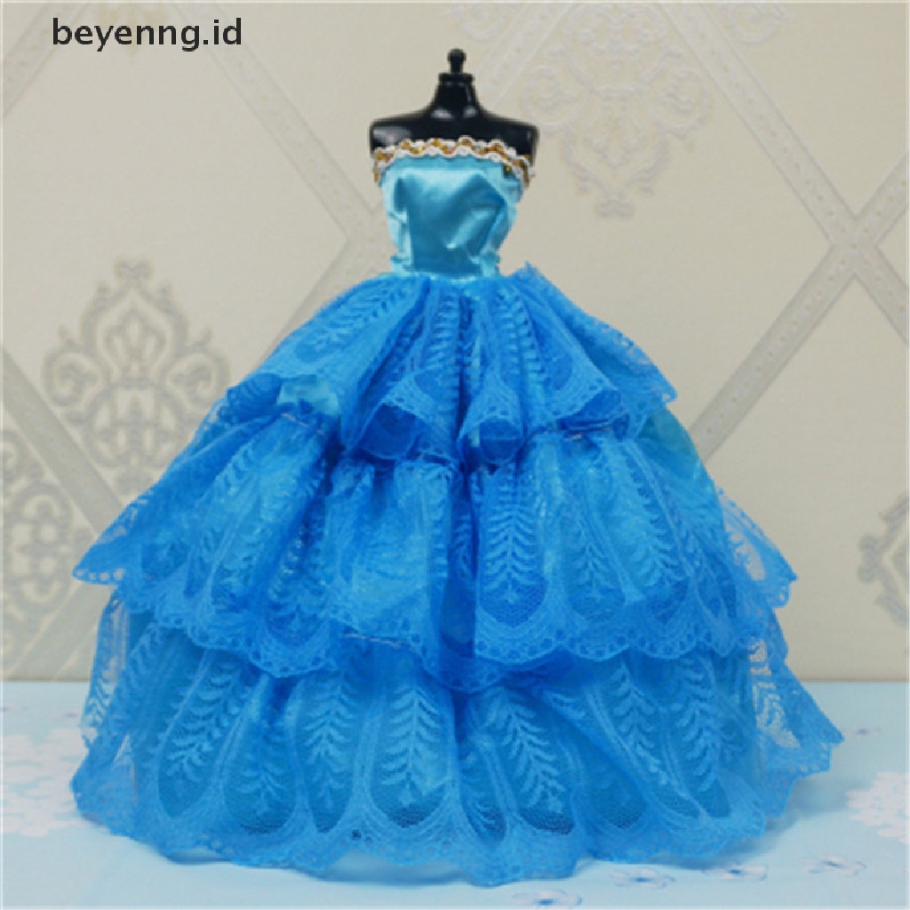 Beyen Baju Gaun Pesta Pernikahan Princess Handmade Pakaian Gaun Untuk Hadiah Boneka ID