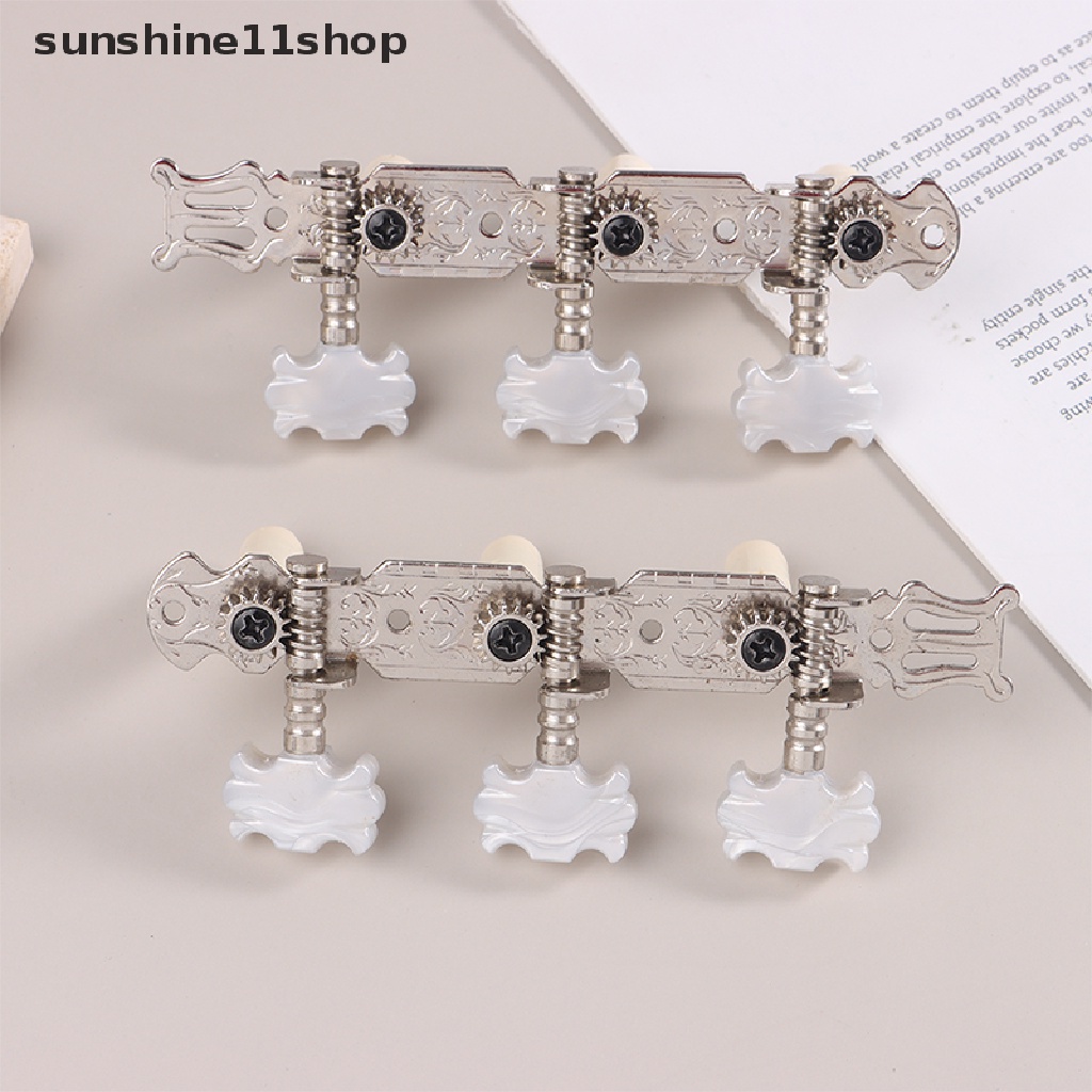 Sho Satu Set Klasik Gitar Locking String Tuning Pasak Kunci Tuner Kepala Mesin N