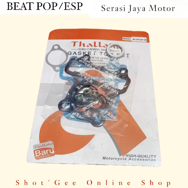 PAKING TOPSET BEAT F1 ESP/BEAT POP / PACKING GASKET TOP SET BEAT ESP/POP/SCOOPY ESP F1/STREET ESP F1