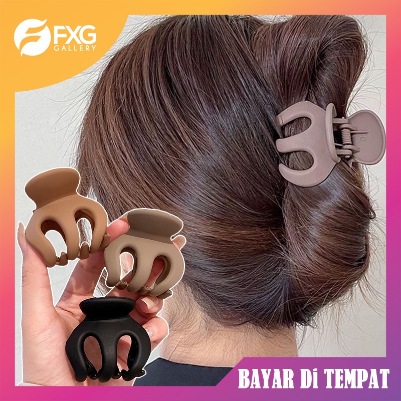 FXG - Jepit Rambut Jedai Doff Jepitan Klip Korea Fashion Wanita Lucu Cantik ACC27