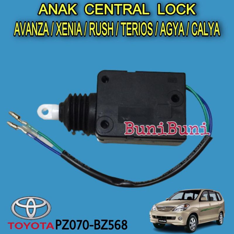 ANAK CENTRAL LOCK AVANZA / Modul Sentral Lock Mobil Avanza Xenia Rush Terios Calya Sigra Agya