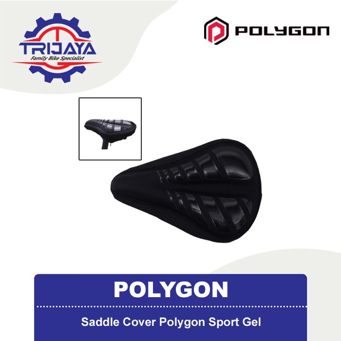 Bantal Jok Sadel Sepeda Empuk || Saddle Cover Polygon Sport Gel