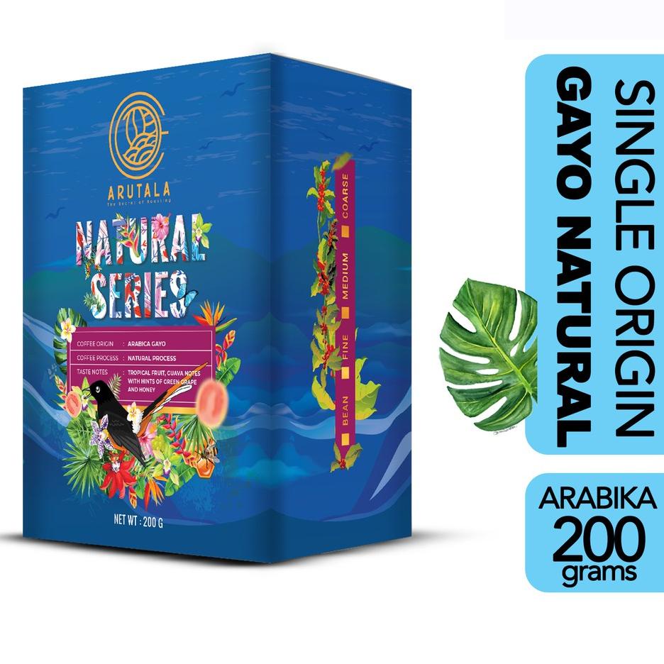

➩ ARUTALA Natural Series - Arabika Gayo 200 gram ♔