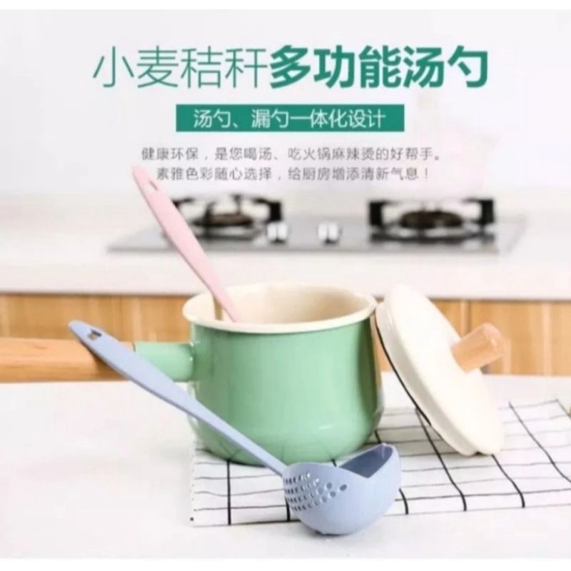 Sendok Kuah Sop Sayuran Buah 2 in 1 Serbaguna Alat Dapur