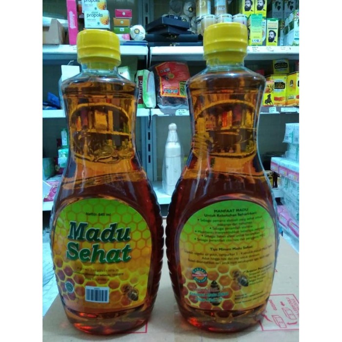 

madu- madu sehat 640 ml -madu