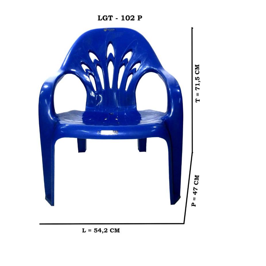 ♀ KURSI SANTAI PLASTIK / KURSI SENDER ❋