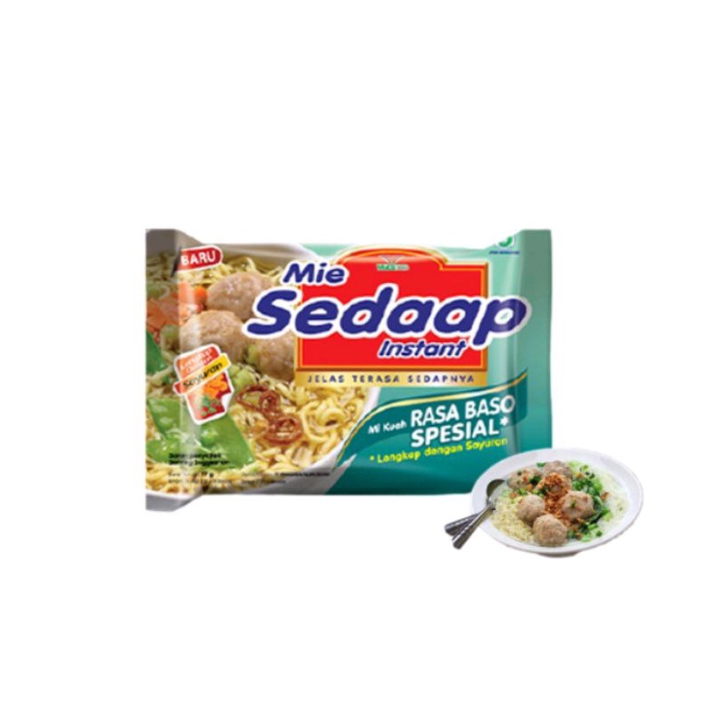 Sedap Sedaap Mie Instan Baso Bakso Spesial 77 Gr