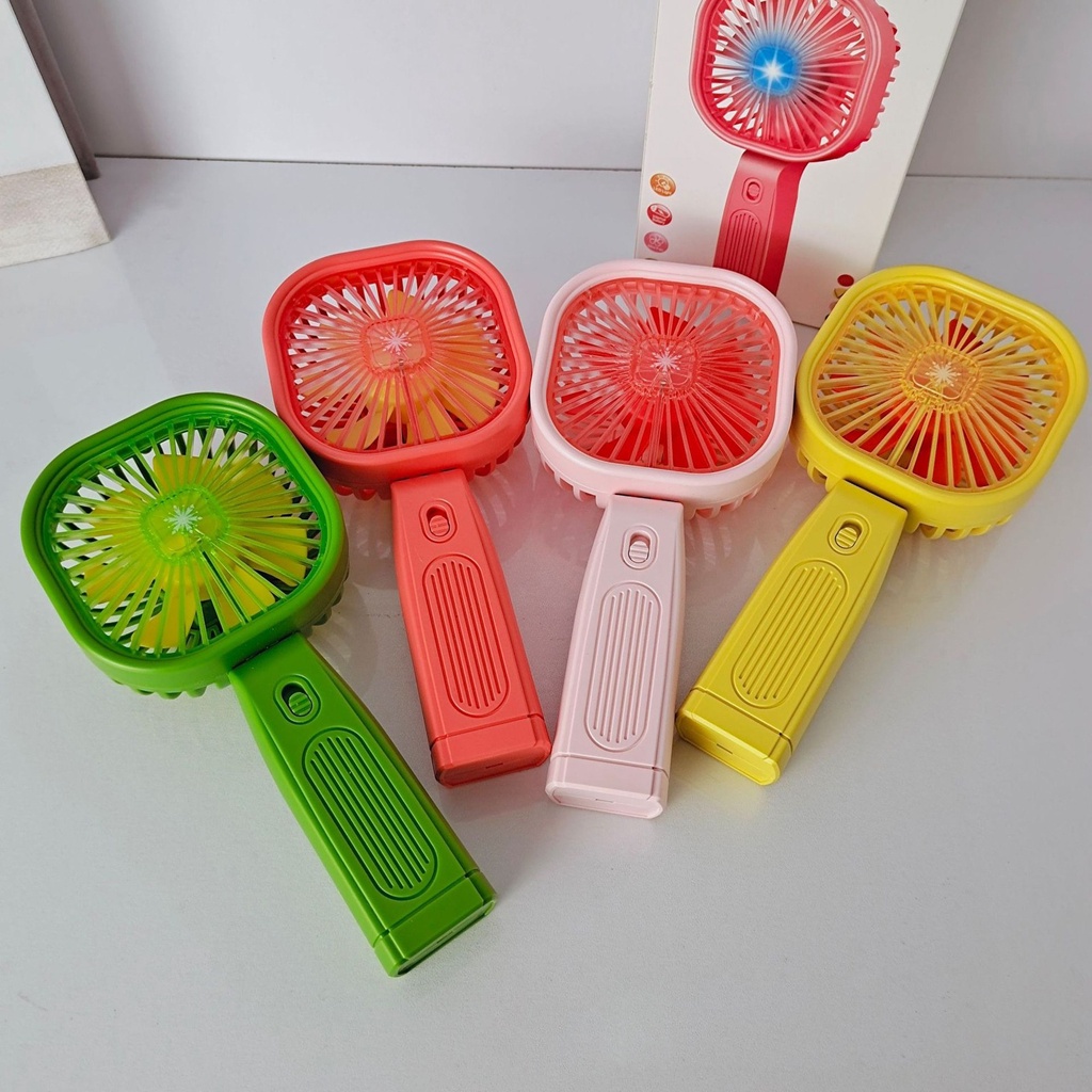 HANDY MINI FAN CHARGER USB/KIPAS ANGIN MINI WARNA/KIPAS ANGIN PORTABLE/KIPAS TANGAN/HANDY MINI FAN /MINI FAN KIPAS ANGIN MINI GENGGAM CUTE Mini Genggam Kipas Angin Genggam Meja Asrama Atas USB Isi Ulang Portable Kipas Angin Kecil Kipas Listrik Lucu