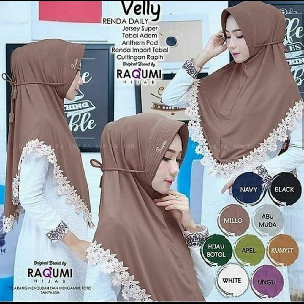 HIJAB INSTAN VELLY ORI AHFILL FARRAH ARJUNA HIJAB