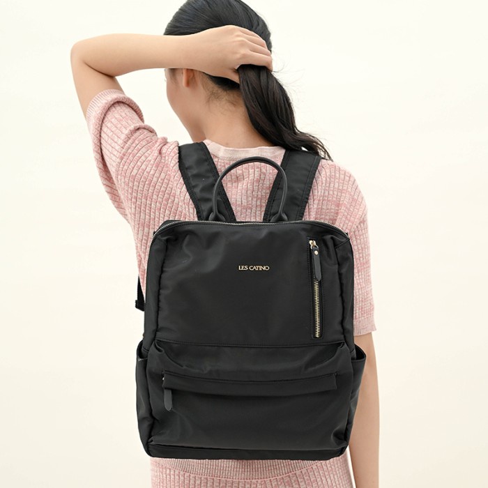 Tas Ransel Les Catino T. Haneda Rs Backpack L Black