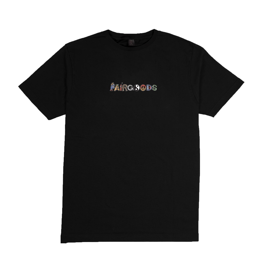 Fairgoods Kaos - Fairgoods Character - Hitam