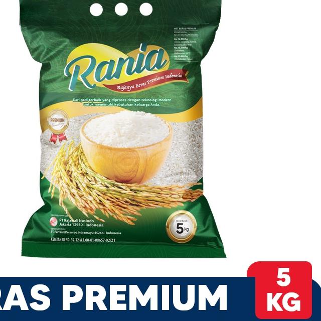 

☋ Rania Beras Premium 5 Kg ➷