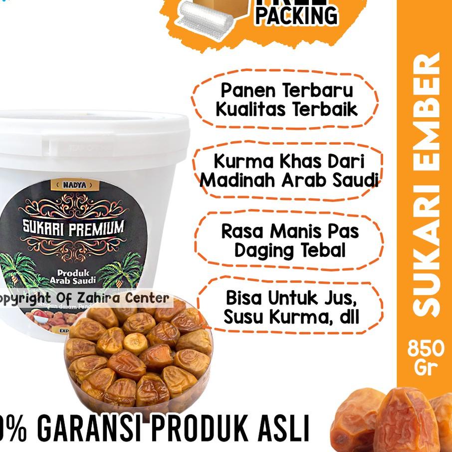 

➩ Kurma Sukari Ember 850gr Sukkari Timba Sukari Al Qaseem Al Qosim Al Qassim Original Premium Grade A ➶