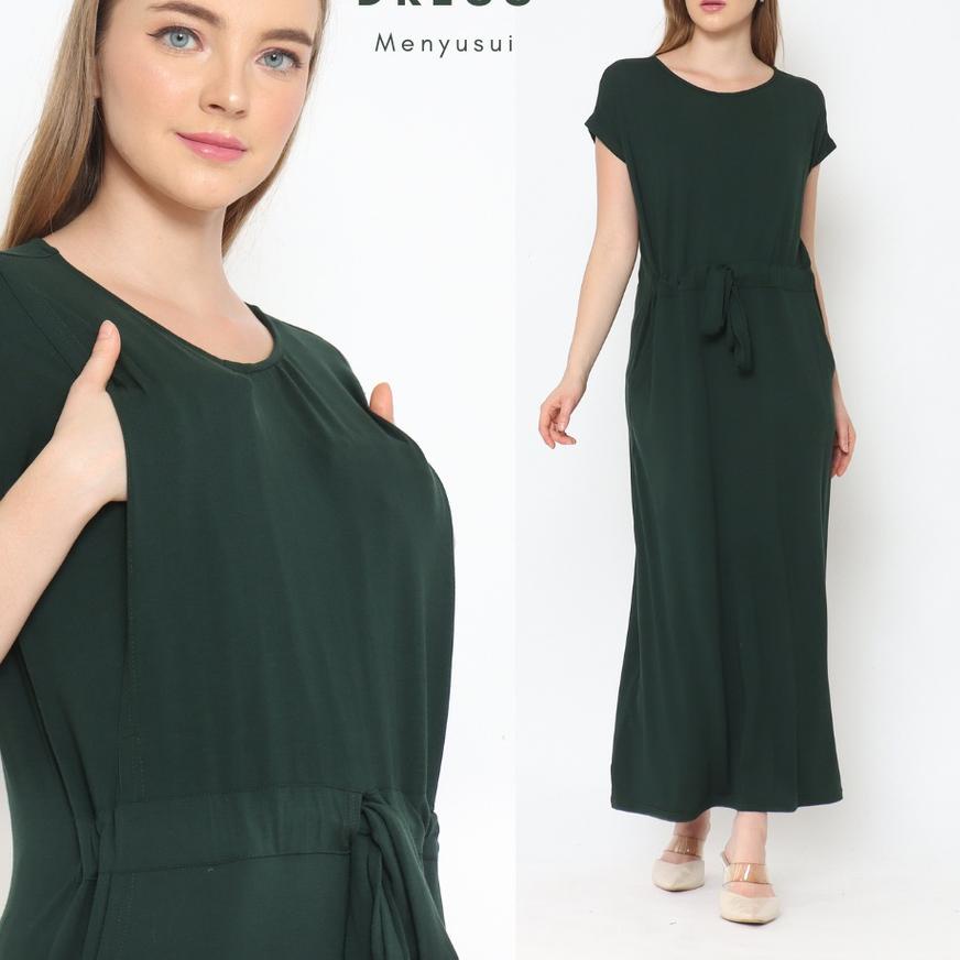 ✹ Baju Menyusui Happymomma - Daster Busui Kekinian bisa untuk Baju Hamil Dress Hamil ➦