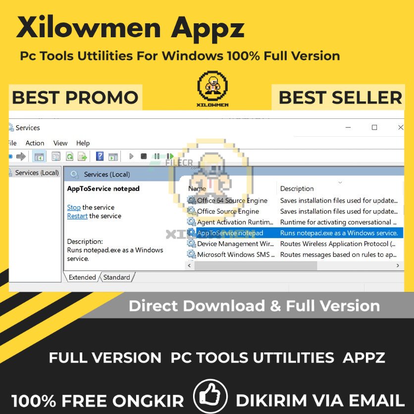 [Full Version] AppToService Pro PC Tools Software Utilities Lifetime Win OS