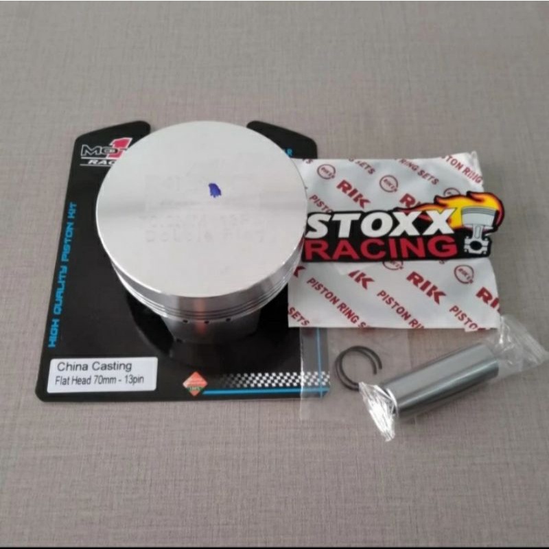 PISTON M1R 70 PEN 13 MOTO1 MENTAH seher pin