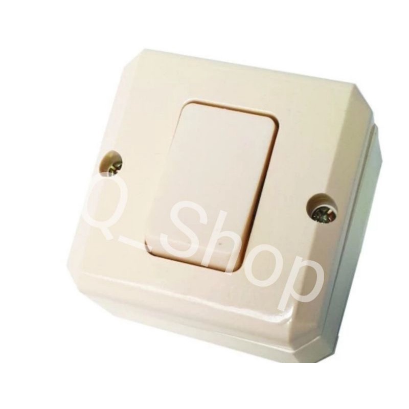 Saklar Engkel OB CAHAYA SC - 201 / Saklar Tempel CAHAYA SNI