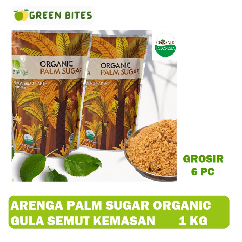 

Arenga Gula Aren Kemasaan 1 kg 6 pc grosir