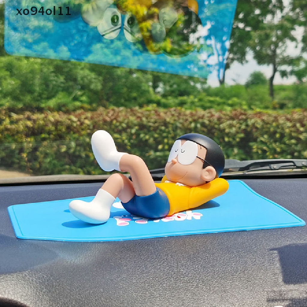 Xo Anime Doraemon Family Figure Model Mainan Mainan Dekorasi Pemandangan Taman OL