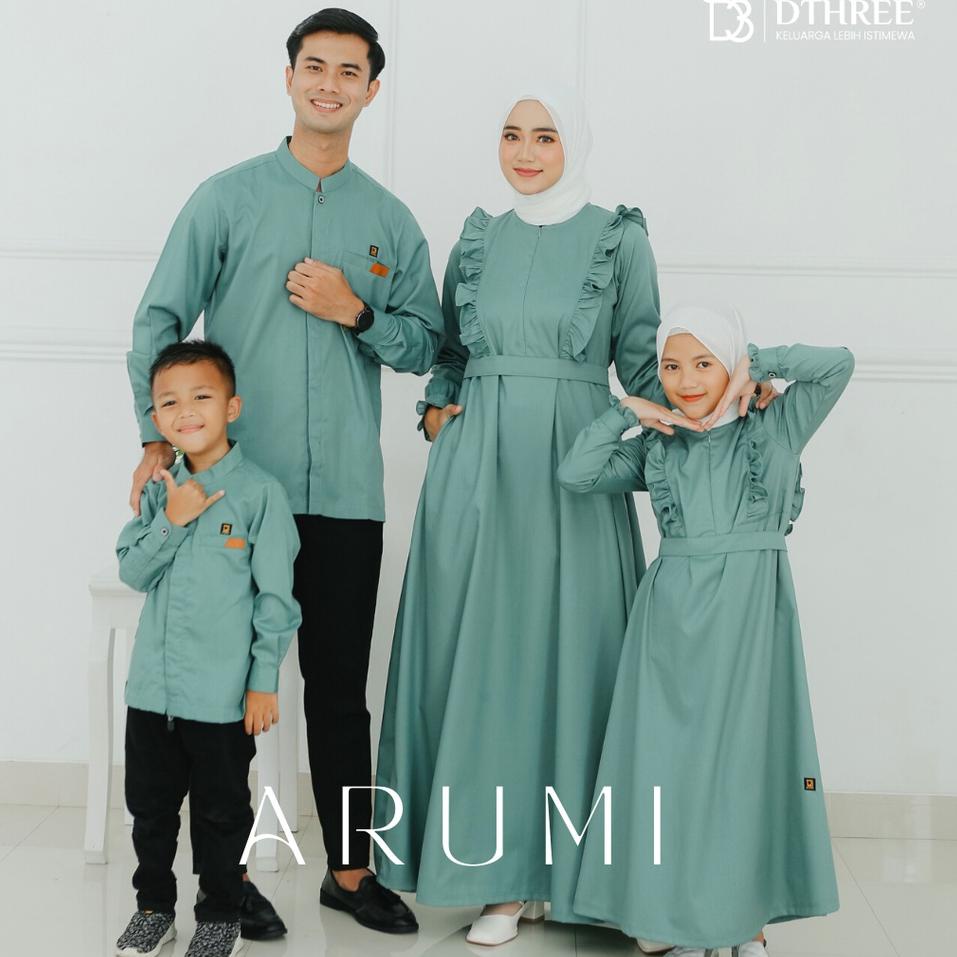 Viral Dthree - Sarimbit Arumi 2023 ( Wardah ) Couple keluarga muslim