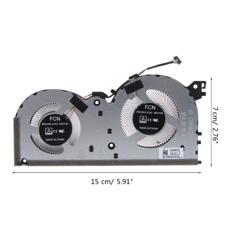 Kipas Pendingin CPU Laptop btsg Untuk GAMING 3I-15IMH CPU Heatsink Cooler
