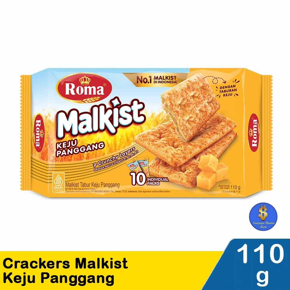 

Biskuit Roma Malkist Keju Tabur 110gr-Roma Biscuit